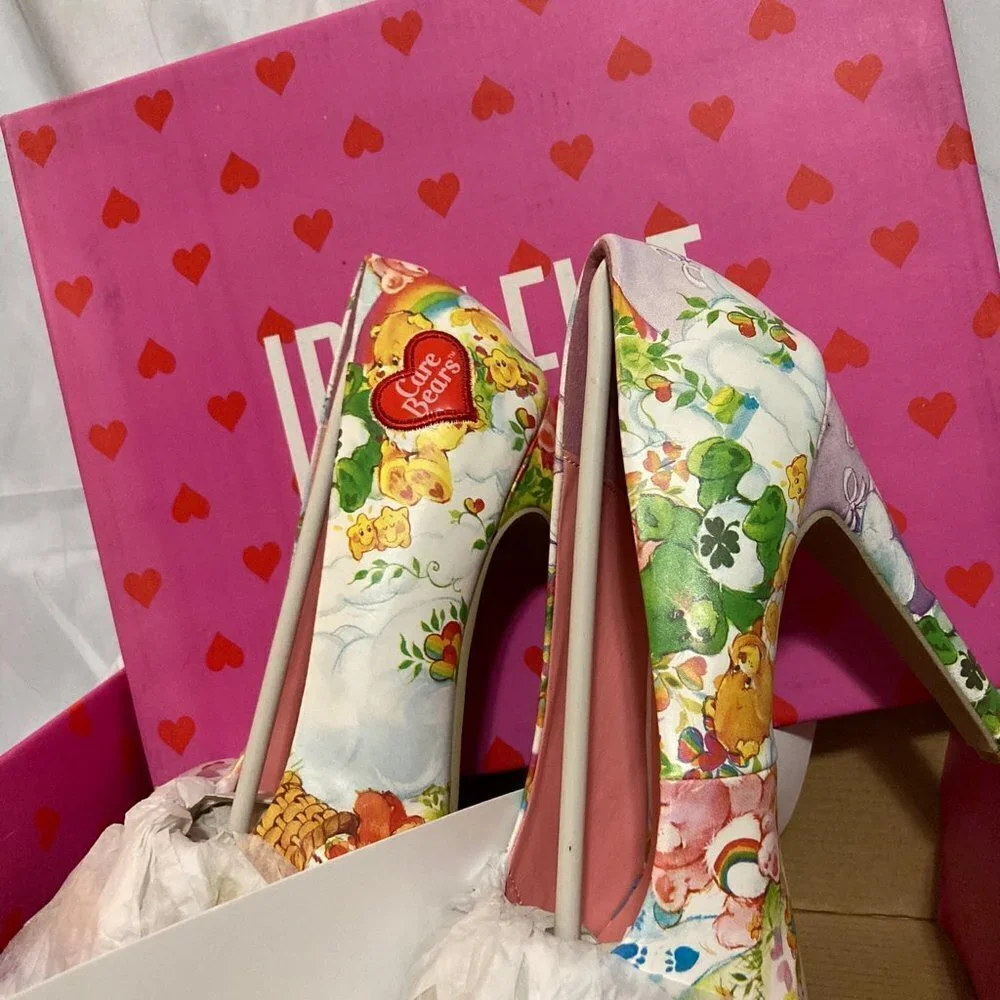 NIB Iron Fist Care Bears Heels!! Limited Edition